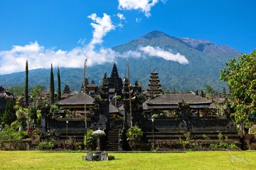 Besakih-Tempel auf Bali, Indonesien
