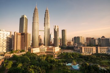 Petronas Twin Towers in Kuala Lumpur, Malaysia