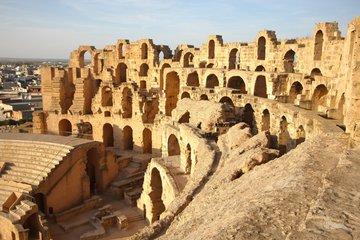 Antkes Theater in El Djem, Tunesien
