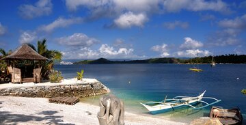 Strand in Romblon, Philippinen