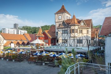 Blumenau, Biergarten