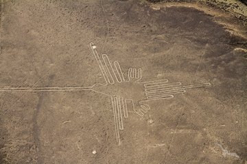 Geheimnisvolle Bodenzeichnungen von Nazca, Peru