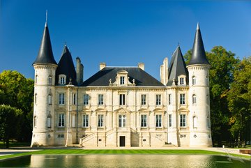 Schloss Pichon in Medoc, Frankreich