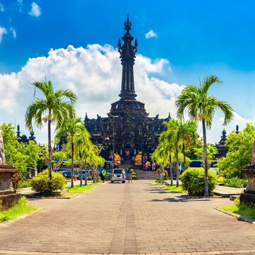 Bajra Sandhi Denkmal in Bali, Indonesien