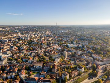 Luftaufnahme Rousse, Bulgarien