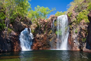 Wasserfall im Litchfield Park, Australien