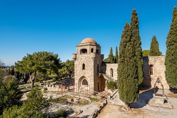 Berg Filerimos nahe Rhodos, Griechenland
