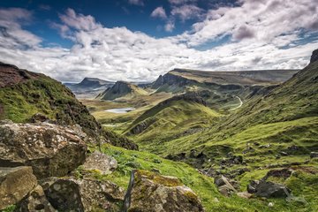 Panorama des schottischen Hochlandes