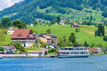 Der Vierwaldstaettersee in Luzern, Schweiz