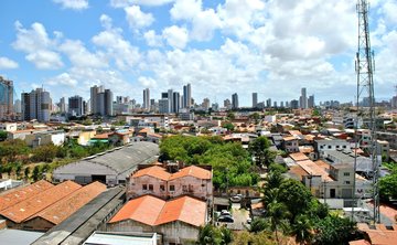 Panorama der Stadt Fortaleza, Brasilien