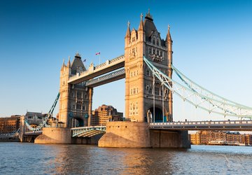 Tower Bridge in London, England