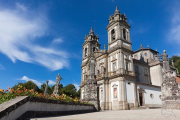 Kirche im Wallfahrtsort Bom Jesus do Monte, Portugal