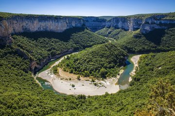Bogen der Ardèche, Frankreich