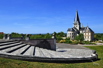 Die Abteikirche Saint-George-de-Boscherville, Saint Martin, Frankreich