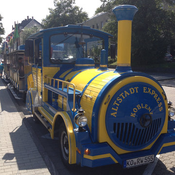 Mit der Bimmelbahn durch Koblenz