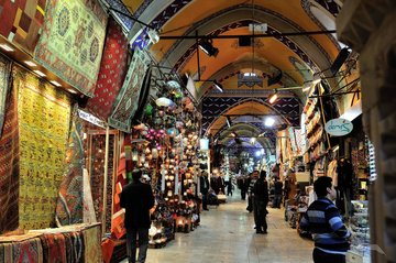 Basar in Istanbul, Türkei
