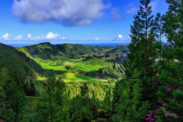 Nationalpark Sete Cidades in  São Miguel, Azoren