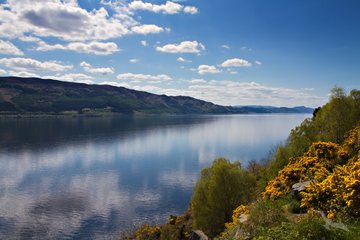 Loch Ness in Schottland