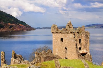 Urquhart Castle am Loch Ness