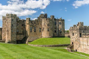 Alnwick Castle in Alnwick, England