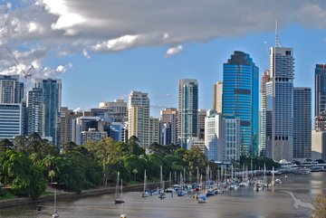 Skyline von Brisbane, Australien