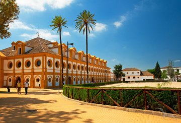 Königlich-Andalusische Reitschule in Jerez, Spanien