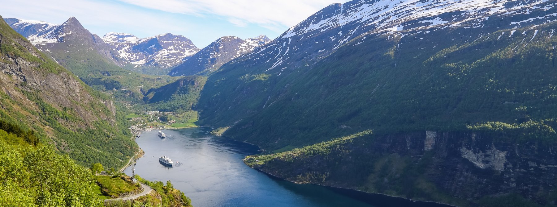 Geirangerfjord in Norwegen