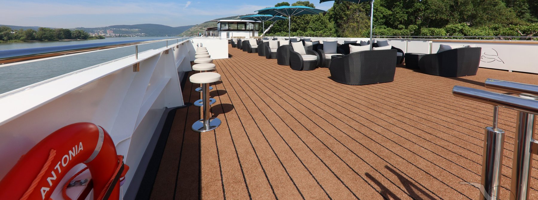 MS Antonia, Sonnendeck