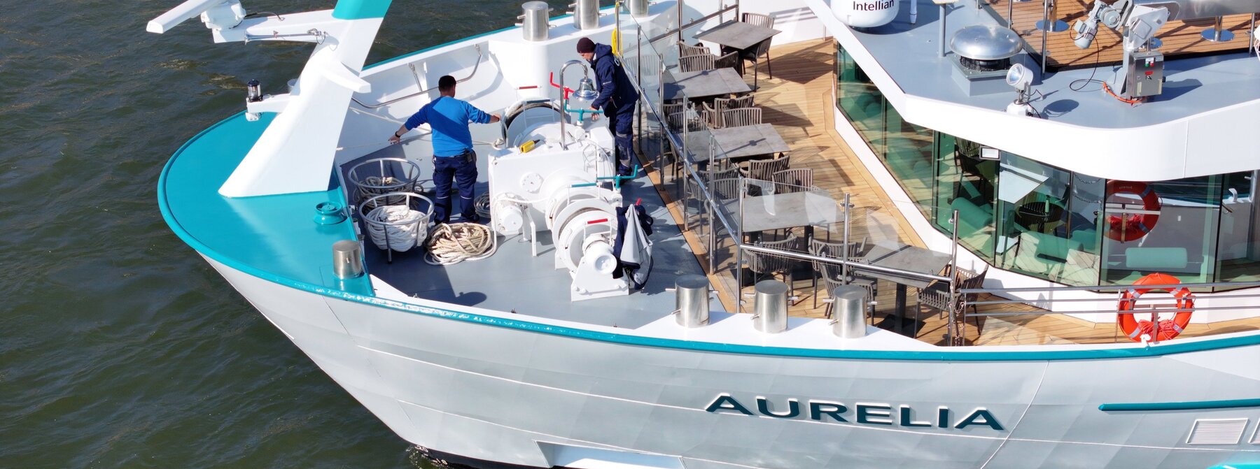 MS Aurelia auf dem Rhein