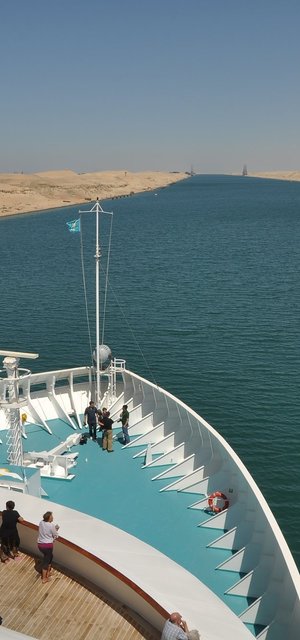 Suez Kanal Kreuzfahrt  Mit Phoenix Reisen durch gypten!
