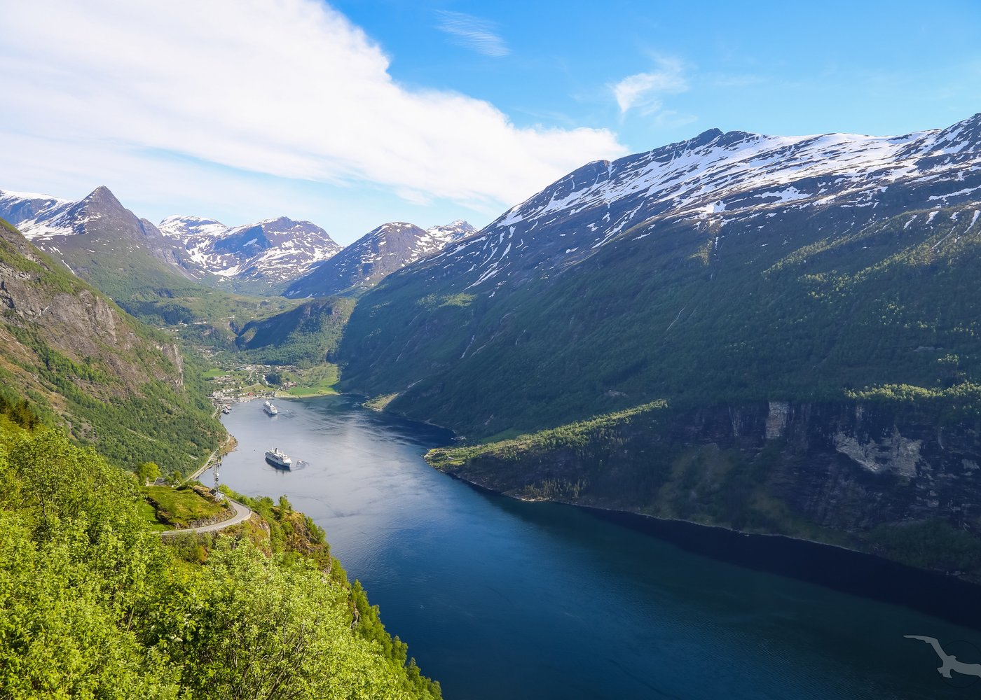Geirangerfjord in Norwegen