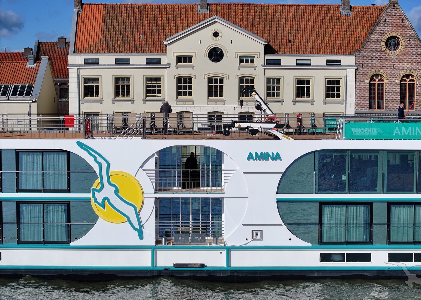 MS Amina in Hoorn