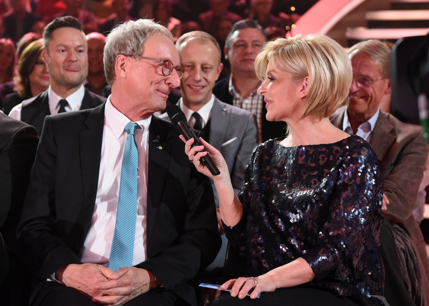 Hans Zurnieden bei der Spendengala von Carmen Nebel