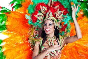 Brasilianische T&auml;nzerin