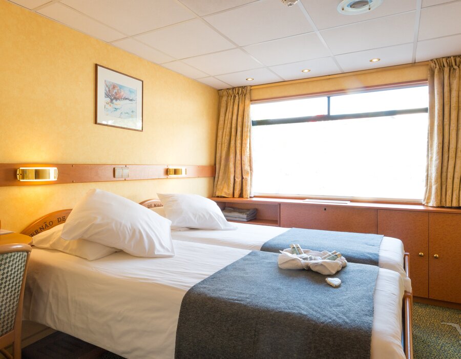 Kabine der Kategorie D,F,H, MS Magellan