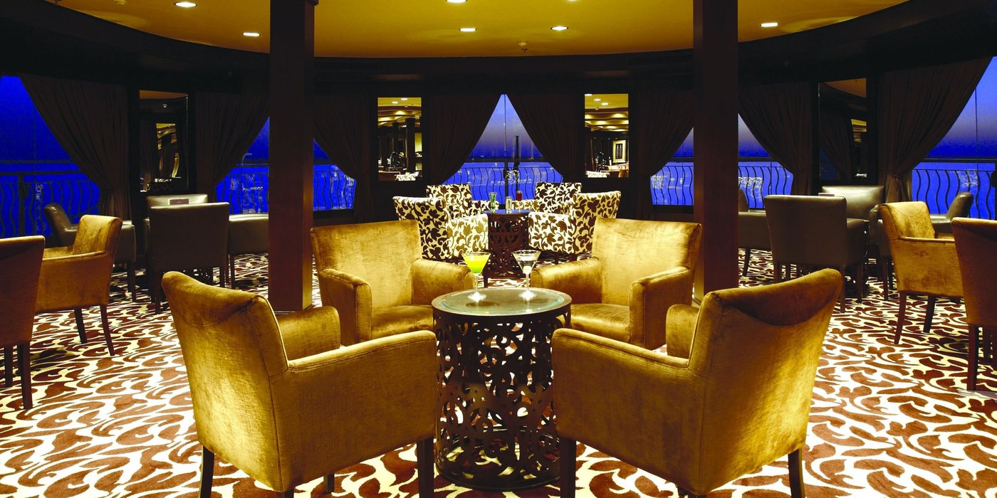 Lounge auf MS Steigenberger Omar El Khayam