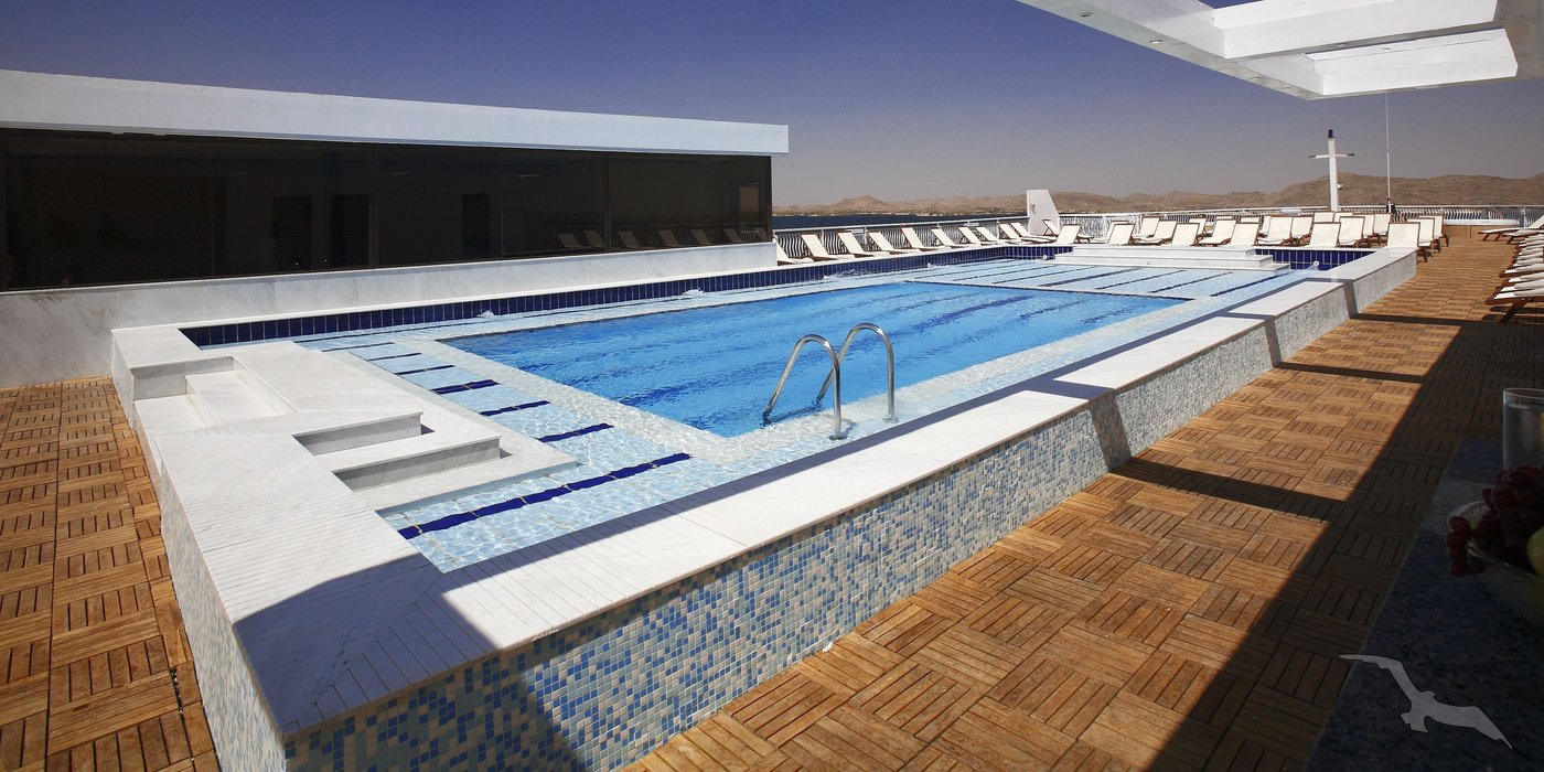 Pool auf MS Steigenberger Omar el Khayam
