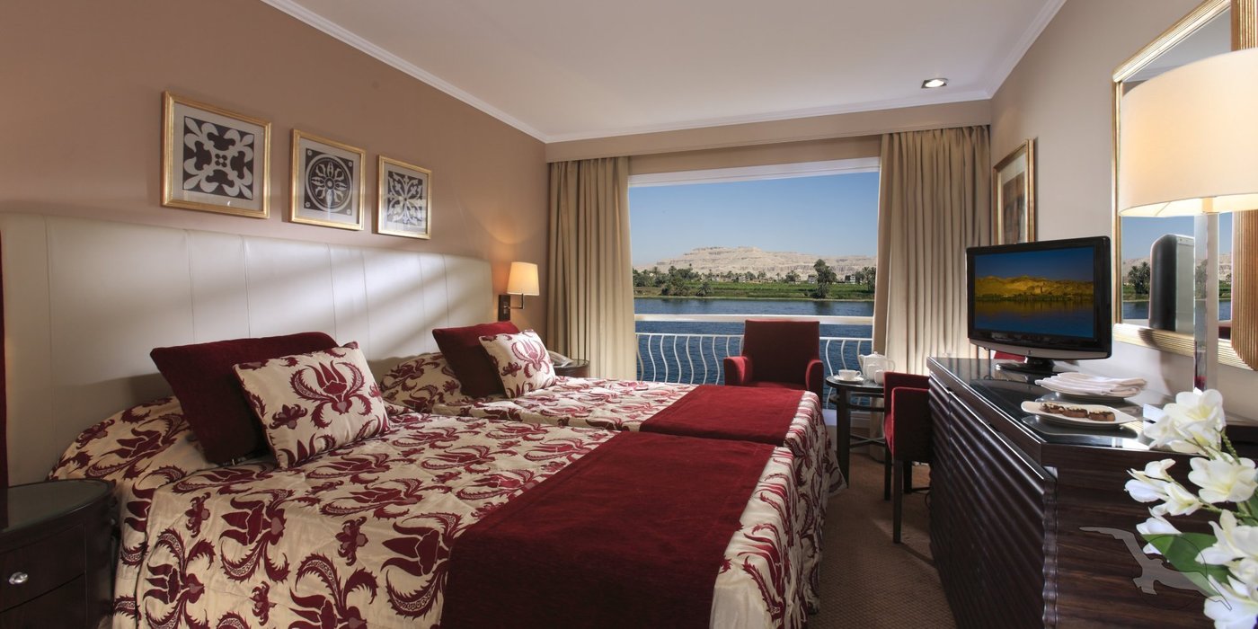 Kabinenbeispiel Nilschiff MS Steigenberger Minerva