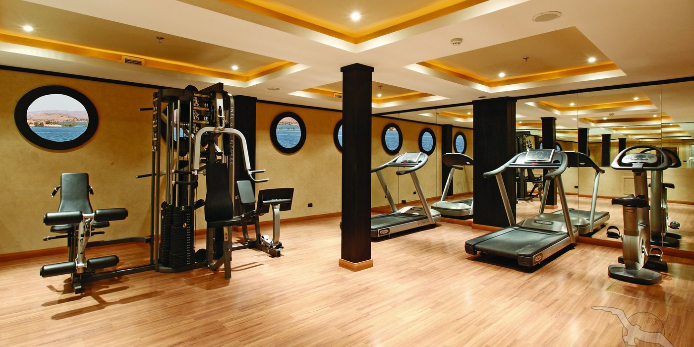 Fittnessraum auf MS Steigenberger Omar El Khayam