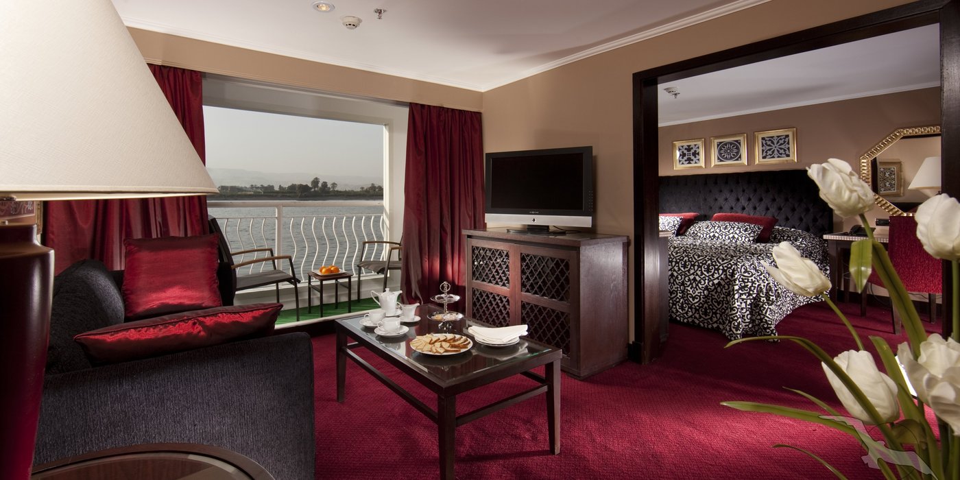 Suite auf dem Nilschiff MS Steigenberger Minerva