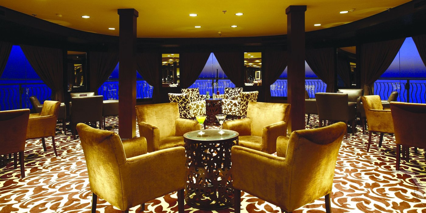 Lounge auf MS Steigenberger Omar El Khayam