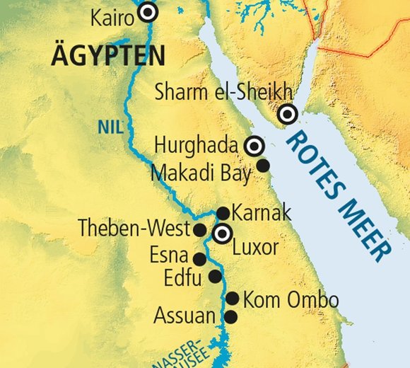 Nilkreuzfahrt Memnon Online Buchen Mit Phoenix Reisen Gmbh