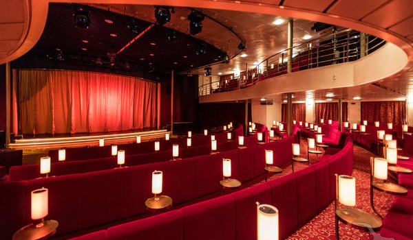 Atlantik Show Lounge auf der MS Amadea