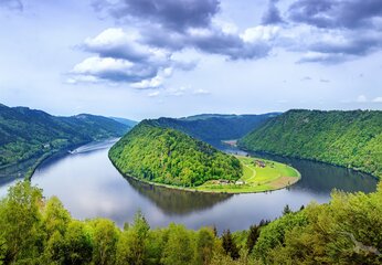 Panorama der Donauschleife, Deutschland