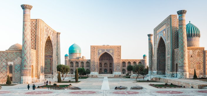 Registan in Samarkand, Usbekistan