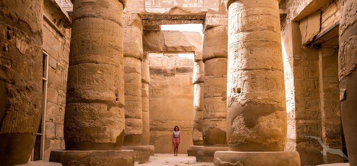 Karnak Tempel in Luxor
