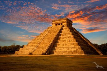 El Castillo in Chich&eacute;n Itz&aacute;, Mexiko