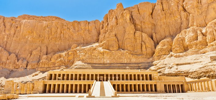 Totentempel der Hatschepsut in Ägypten