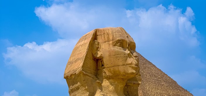 Gro&szlig;e Sphinx von Gizeh, &Auml;gypten