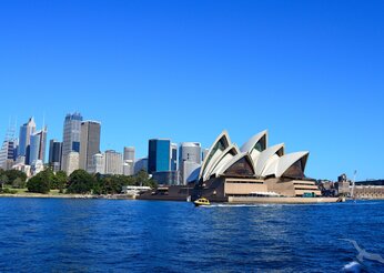 Das Opernhaus in Sydney, Australien